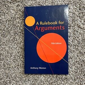 A Rulebook for Arguments